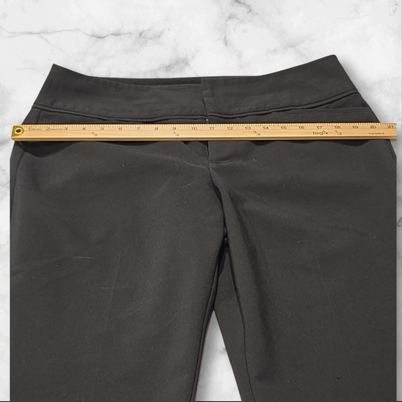 Elle Black Womans Slacks Dress Pants Size 14 B26 - Picture 5 of 7